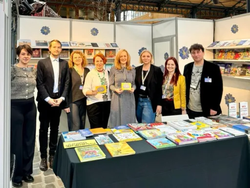 Український стенд вперше представили на книжковій виставці у Брюсселі