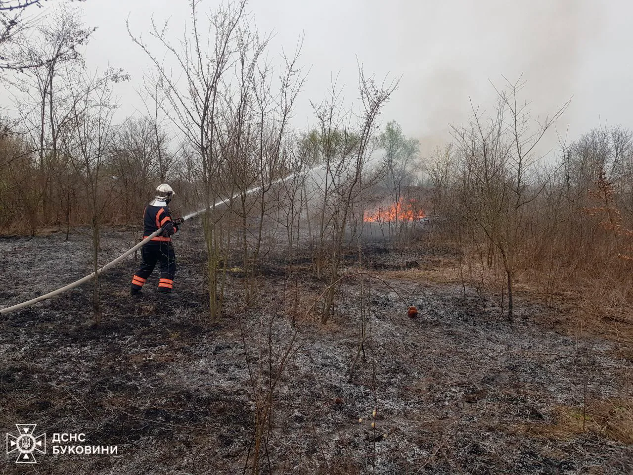 За минулу добу на Буковині сталося 8 пожеж