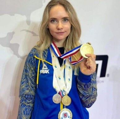 Чернівчанка стала чемпіонкою Європи з паверліфтингу серед юніорів