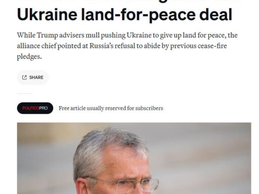 Генсек НАТО Столтенберг дав важливу пораду Україні: "Не дай, Боже, піти на угоду з путіним